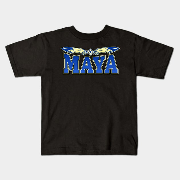 Maya Kids T-Shirt by MagicEyeOnly